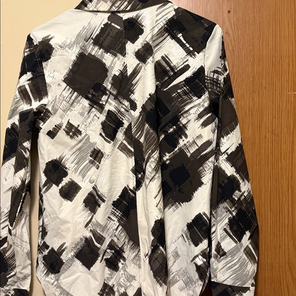 Lysse Men's Black and White Shirt - Picture 5 of 10